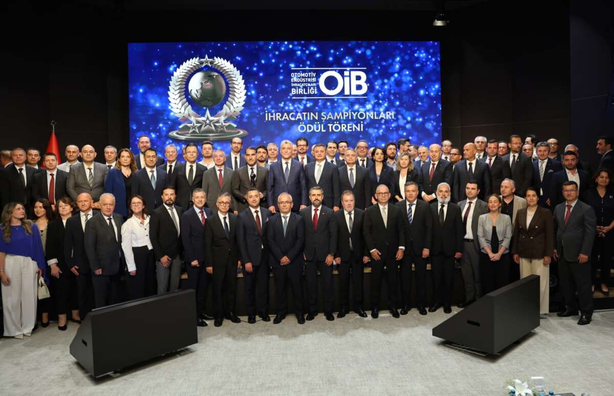 OİB İhracatın Şampiyonları Ödül Töreninde 2025 yılının şampiyonları açıklandı
