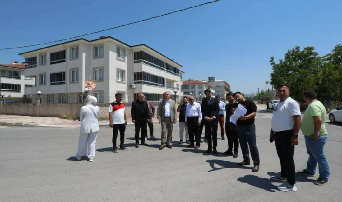 İnegöl’de yollar modern bir görünüme kavuştu! İnegöl Belediyesi, Yeni Mahallede