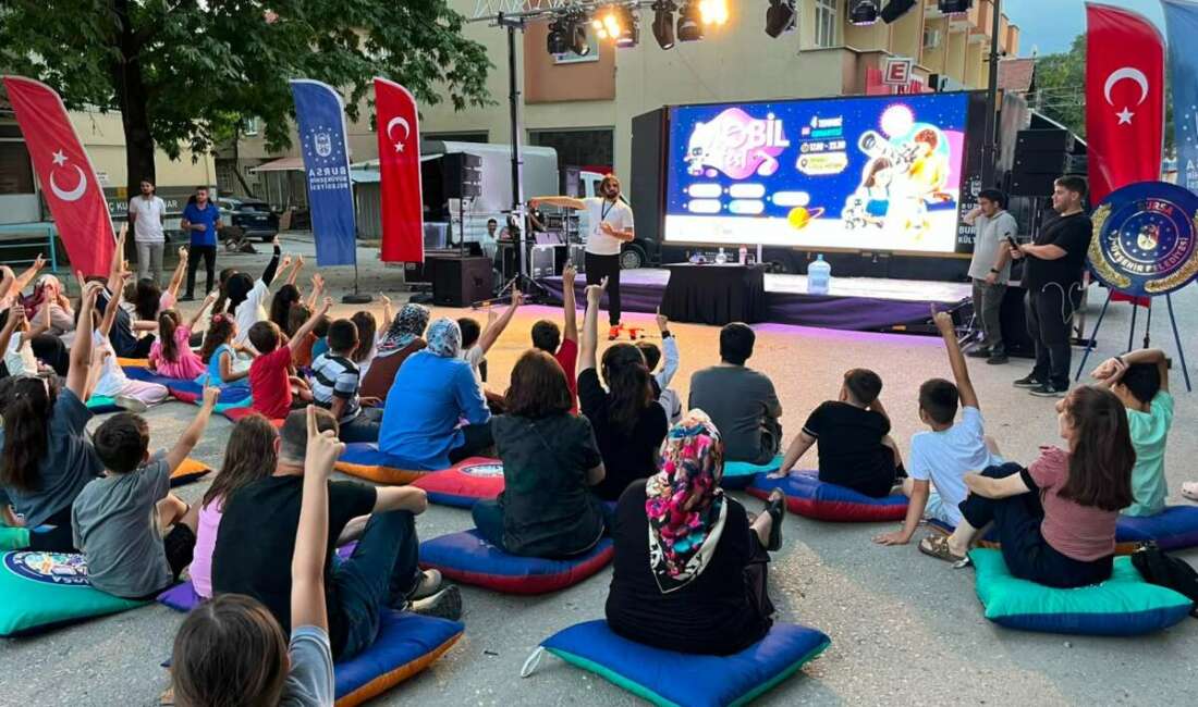 Bursa Orhaneli’de bilim dolu gece! Bursa Büyükşehir Belediyesi