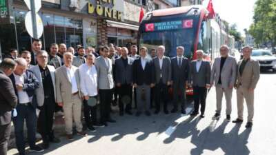 Bursa Büyükşehir Belediyesi tarafından İnegöl'de