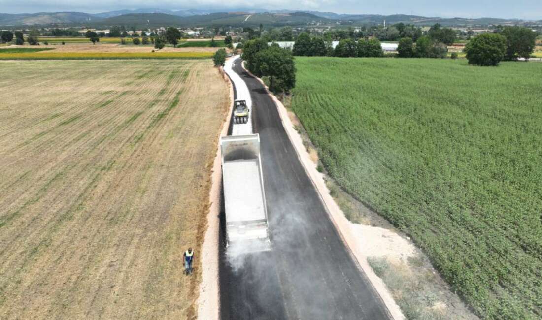 Bursa’nın 3 mahallesinde yollar yenileniyor Bursa Büyükşehir Belediyesi, kırsal