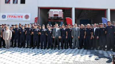Bursa’da itfaiye teşkilatını personel ve