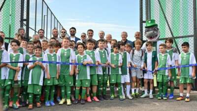 Bursaspor Özlüce Tesisleri’nde yapımı tamamlanan