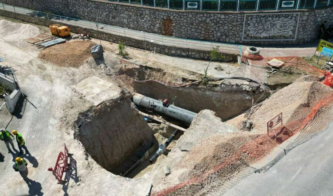 Bursa Büyükşehir’den Nilüfer için su hamlesi! Bursa Büyükşehir Belediyesi, içme