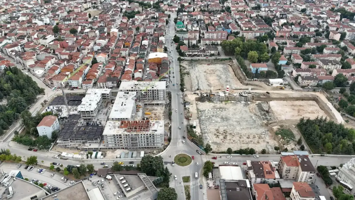 İnegöl’de Turgutalp Kentsel Dönüşüm Projesi tam gaz devam ediyor