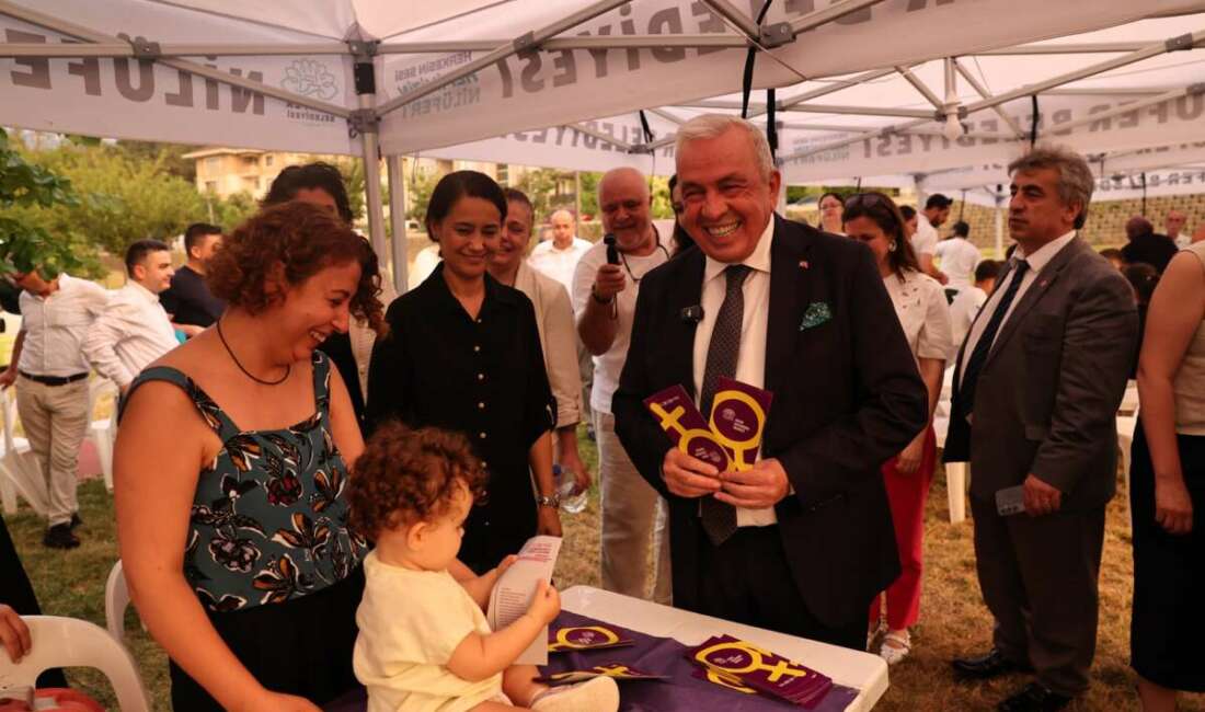 Nilüfer’de yaz boyunca mahalle buluşmaları parklarda sürecek! Nilüfer Belediye Başkanı Şadi