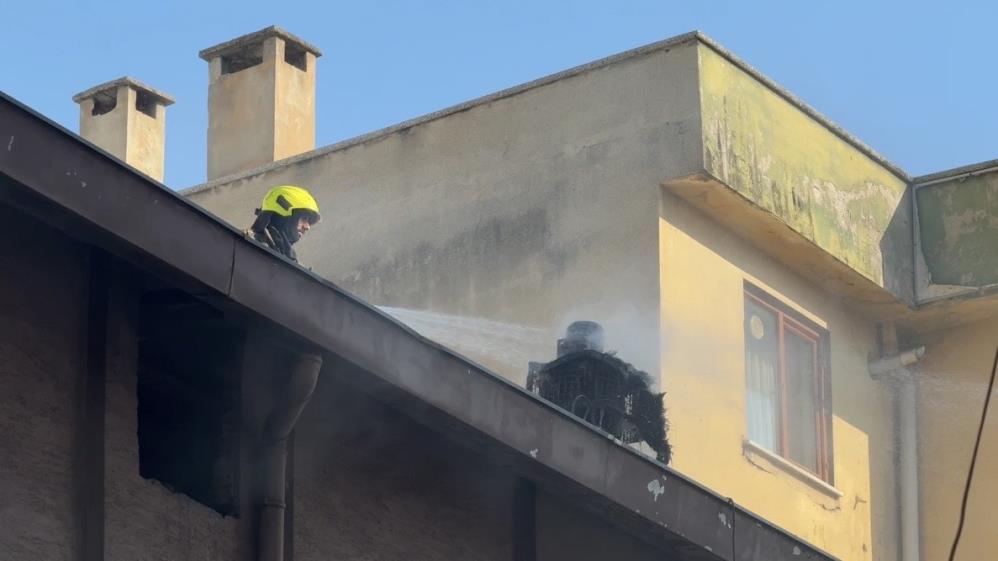 Bursa Osmangazi’de panik anları Bursa'nın Osmangazi ilçesinde bir