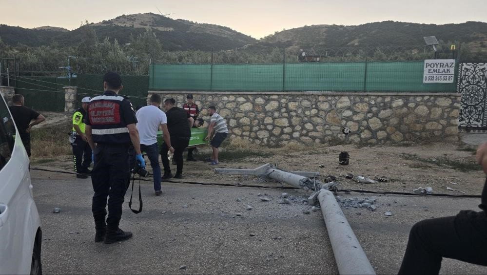 Bursa'nın Mudanya ilçesinde elektrik