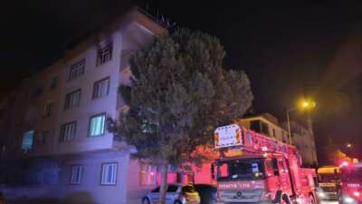  Bursa'nın İnegöl ilçesinde gece
