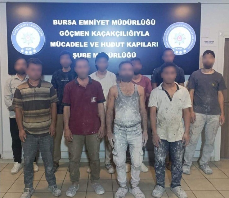 Bursa Nilüfer’de işyerine şok baskın! Bursa'nın Nilüfer ilçesinde faaliyet