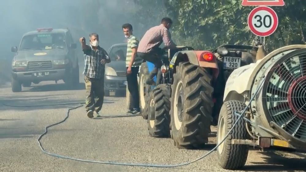 Bursa'nın İznik ilçesinde çöp