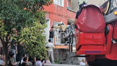 Kağıthane’de 5 katlı binanın bodrum
