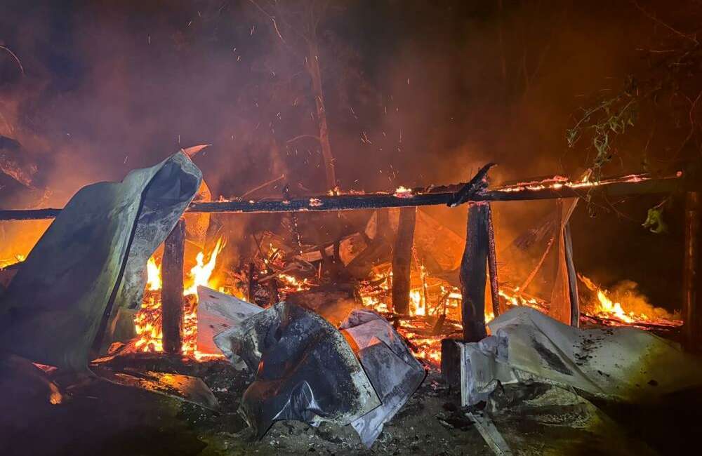 Bursa’daki baraka yangını faciayla sonuçlandı! Bursa'nın İnegöl ilçesinde gece