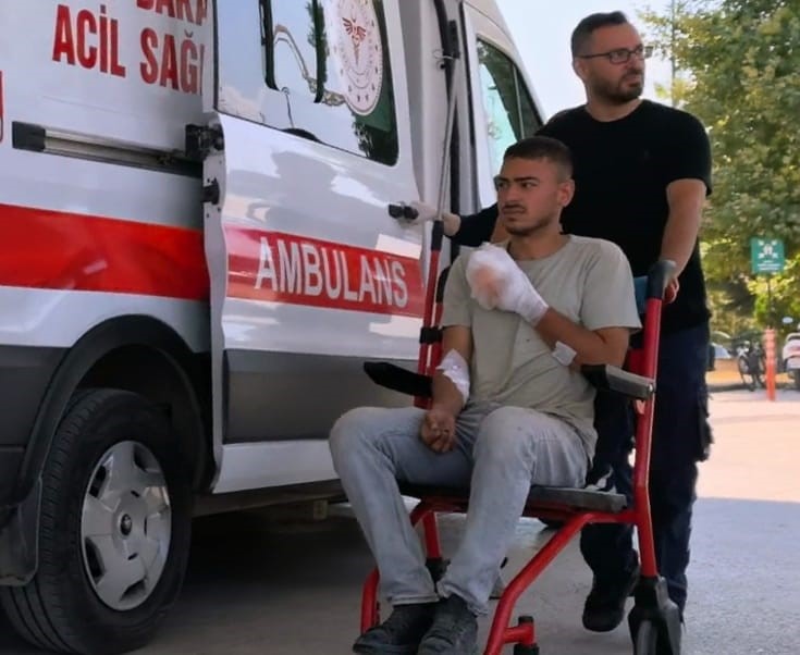 Tedavi için Bursa’ya getirildi Kütahya'nın Domaniç ilçesinde bir