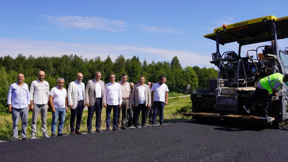 İznik-Gölcük bağlantı yolu güvenli hale geliyor İznik Belediye Başkanı Kağan