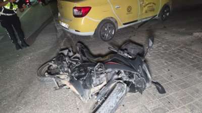 Orhangazi'de Göl yolu üzerinde meydana