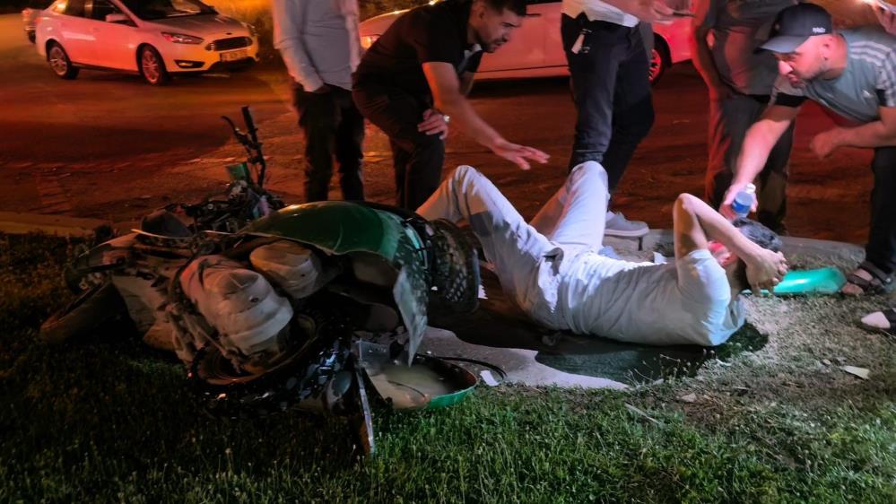 Bursa’da gece yarısı feci motosiklet kazası! Bursa'nın İnegöl ilçesinde kontrolden