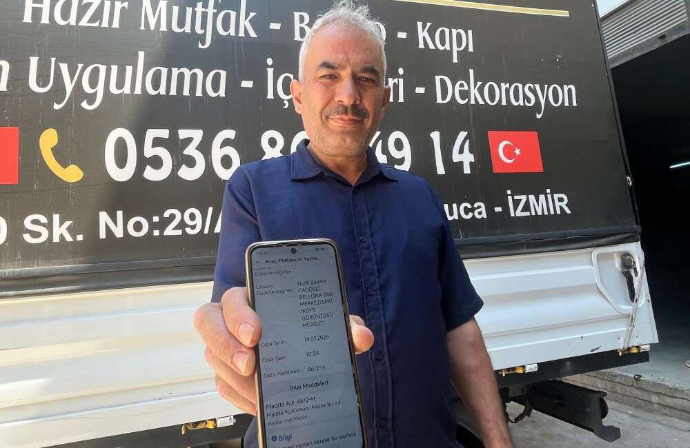 İzmir’den çıkmayan araca Siirt’te ‘ters yön’ cezası kesildi İzmir'de yaşayan ve
