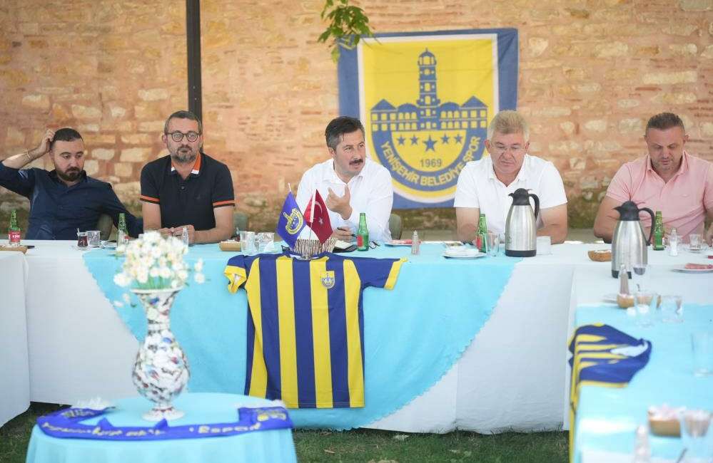 Yenişehir Belediyespor’da hedefler büyüdü Yenişehir Belediye Başkanı Ercan