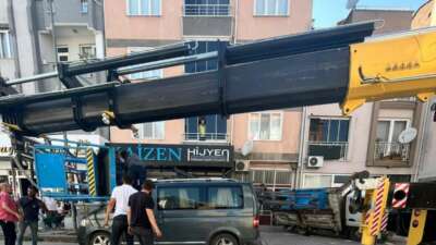 Bursa'nın İnegöl ilçesinde meydana gelen
