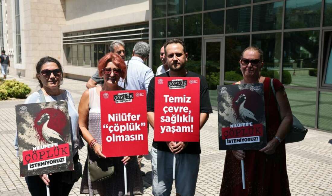 Katı atık tesisine karşı 5 binden fazla imza Bursa Büyükşehir’e teslim edildi Nilüfer'de Kayapa ile Kuruçeşme