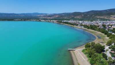 İznik Gölü, plankton patlaması sonrası