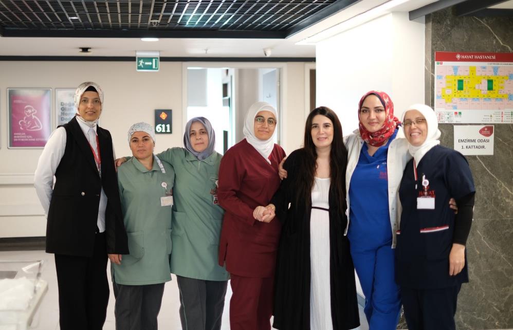 Hayat Hastanesi’nde zorlu gebelik süreci doğru takiple aşıldı Gebeliğinin 24'üncü haftasında yapılan