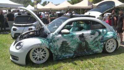 Bursa'da düzenlenen Tuning Fest'te yaklaşık