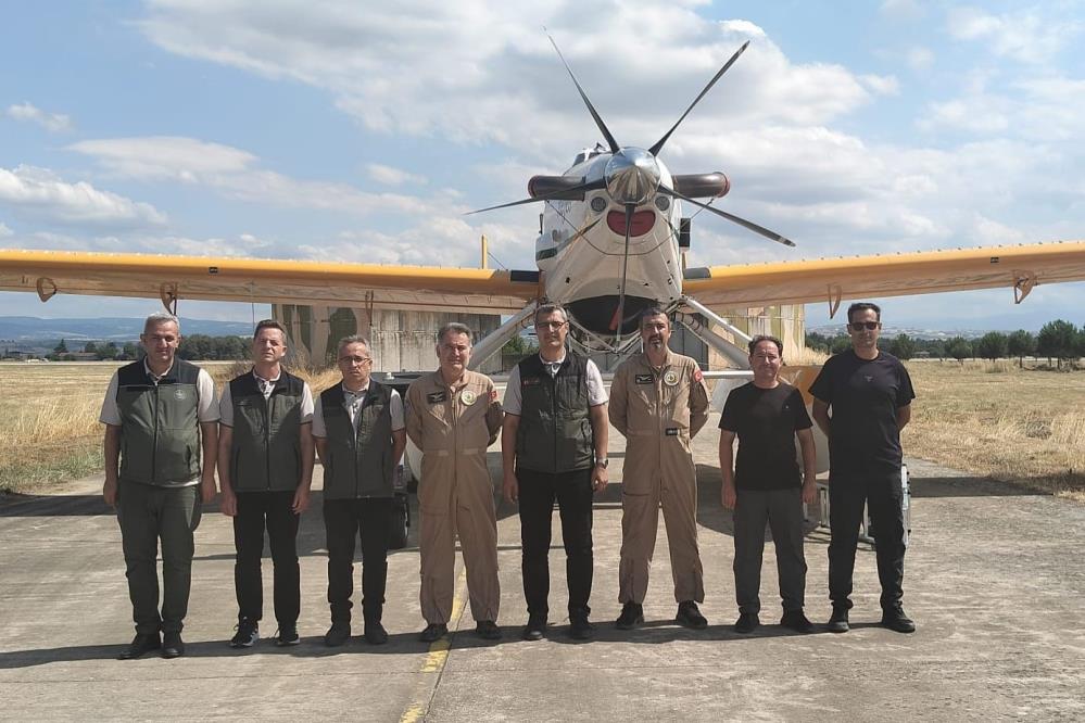 Bursa’da orman yangınlarına karşı hava gücü hamlesi