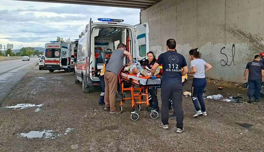 Bursa’nın Karacabey ilçesinde kontrolden