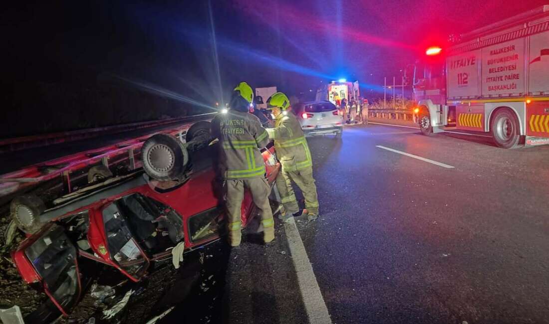 Susurluk’ta trafik kazası: 1’i çocuk 5 yaralı Balıkesir'in Susurluk ilçesinde meydana gelen