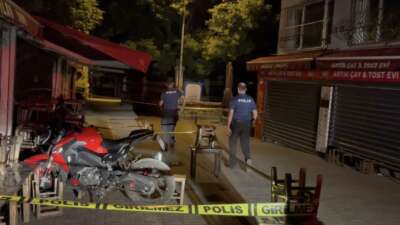 Bursa’nın Osmangazi ilçesinde gece saatlerinde