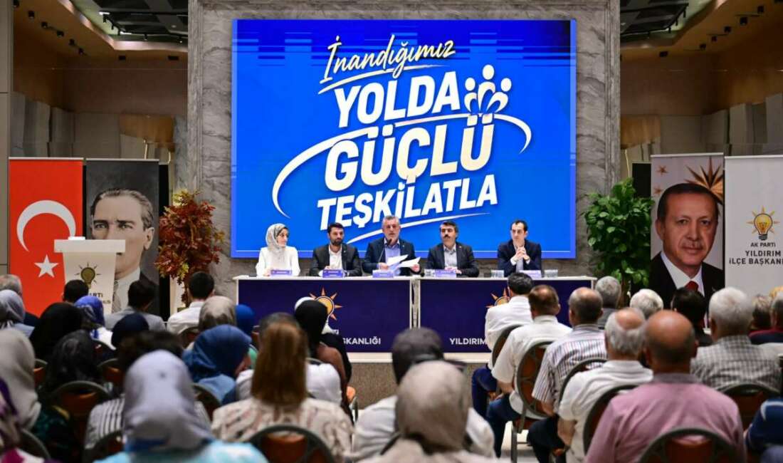Ak Parti Yıldırım’dan gönül seferberliği AK Parti Yıldırım İlçe