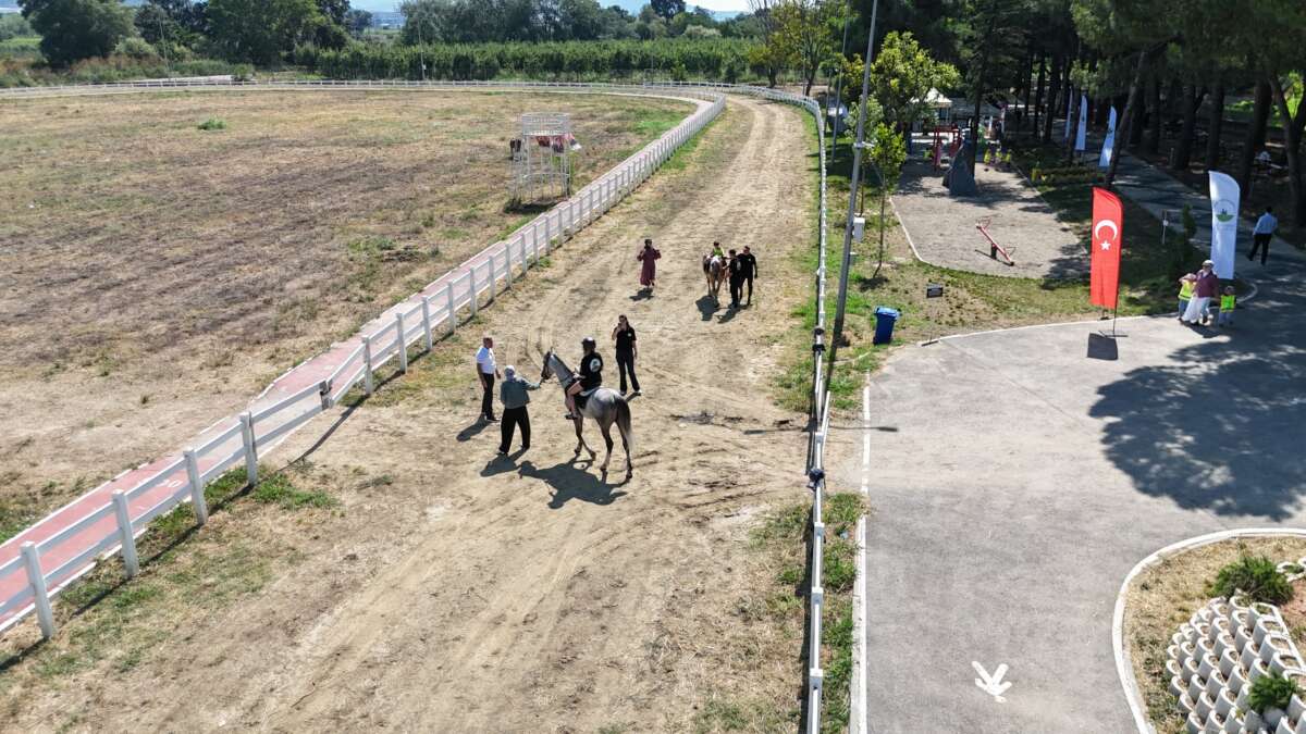 Osmangazi’de binicilik tutkunları bu tesiste buluşacak