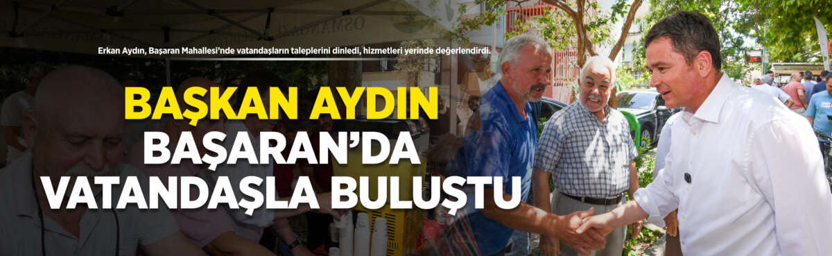 Osmangazi Belediye Başkanı Erkan Aydın,