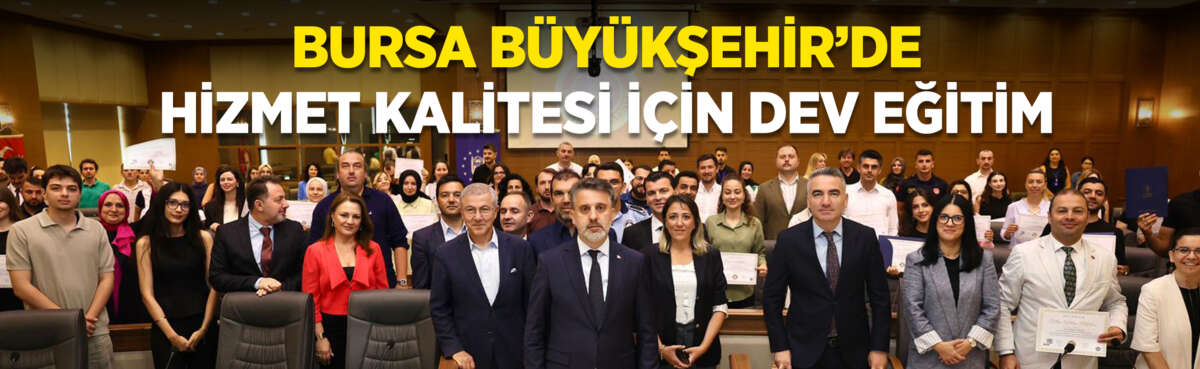 Bursa Büyükşehir Belediyesi, kurumsal kapasitenin