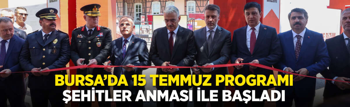 Bursa Valiliği koordinasyonunda ‘İrade Bizim,