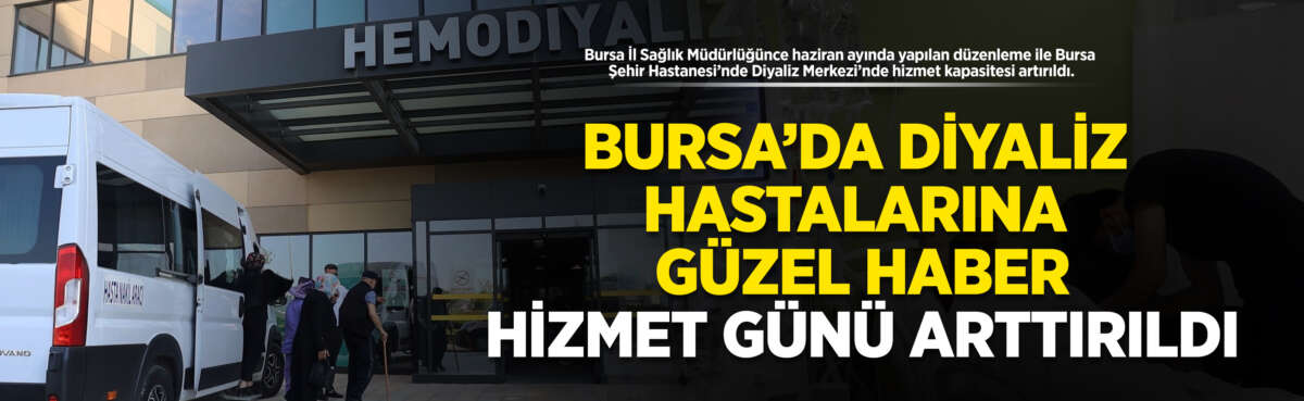 Bursa İl Sağlık Müdürlüğünce haziran