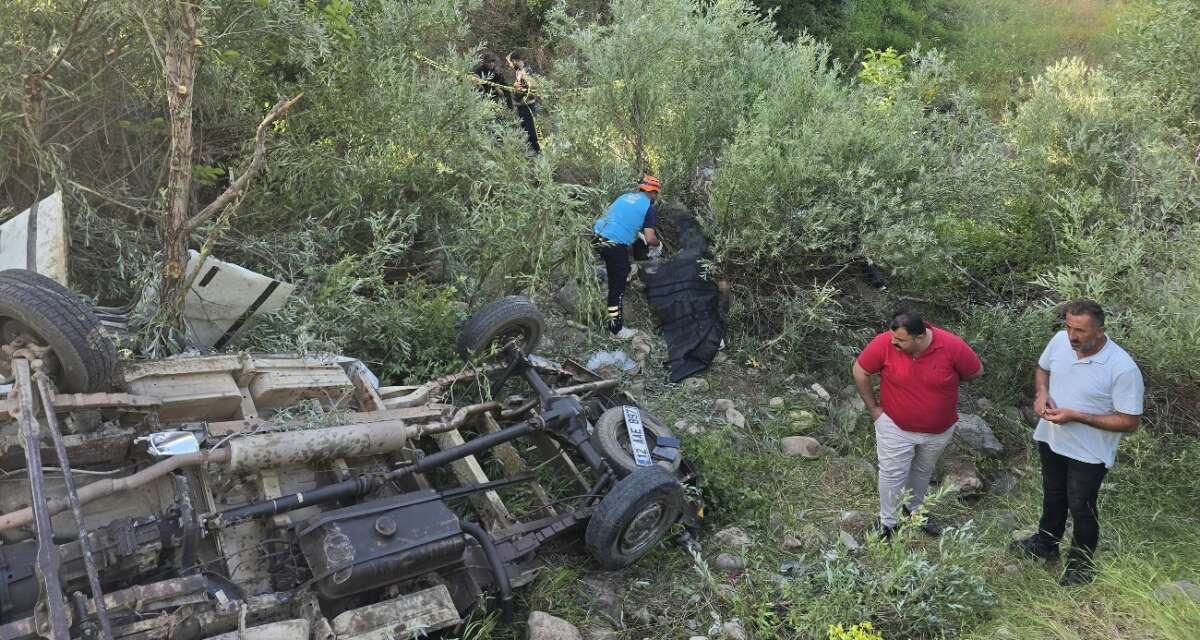 Bingöl’de Pikap Uçuruma Yuvarlandı: 3 Ölü, 2 Yaralı
