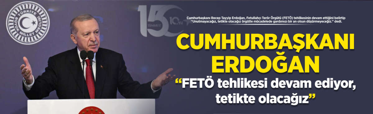 Cumhurbaşkanı Recep Tayyip Erdoğan, Fetullahçı