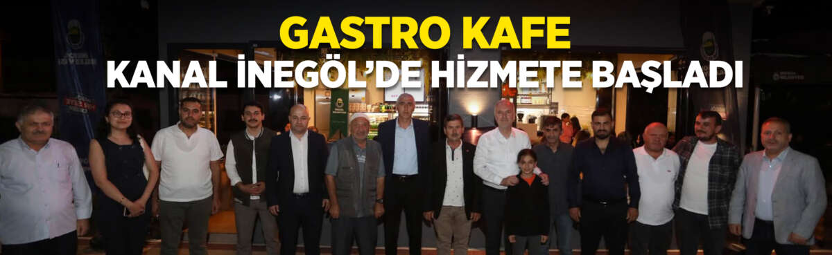 İnegöl Belediyesi’nin modern kafe konseptiyle
