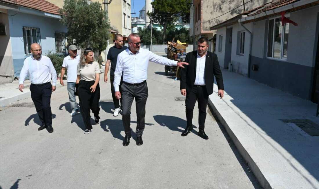 Bursa Karacabey’de hummalı çalışma! Karacabey Belediyesi'nin ilçe genelinde