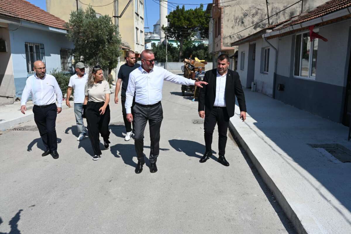 Bursa Karacabey’de hummalı çalışma!