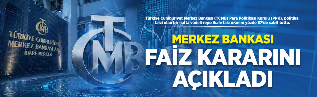 Merkez Bankası, politika faizine dokunmayarak,