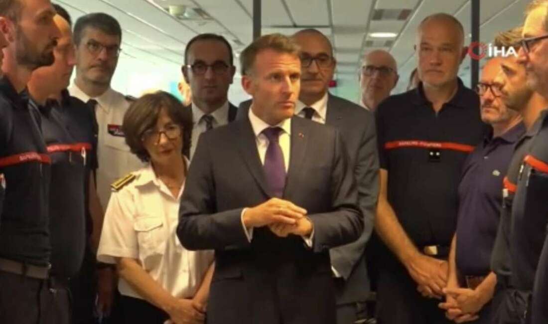 Fransa’da süren orman yangınlarının