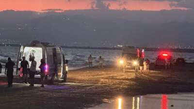 Mersin’in Tarsus ilçesinde denizde kaybolan