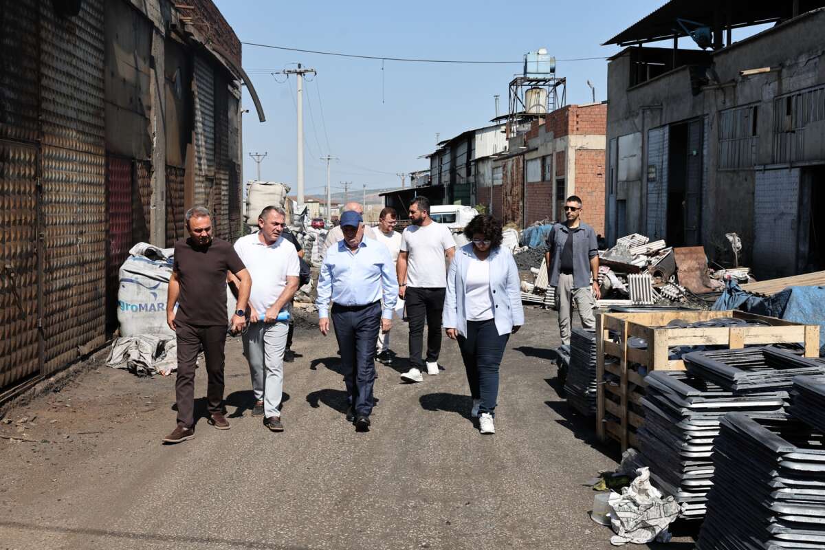 Başkan Şadi Özdemir mahallelerdeki sorunları yerinde inceledi