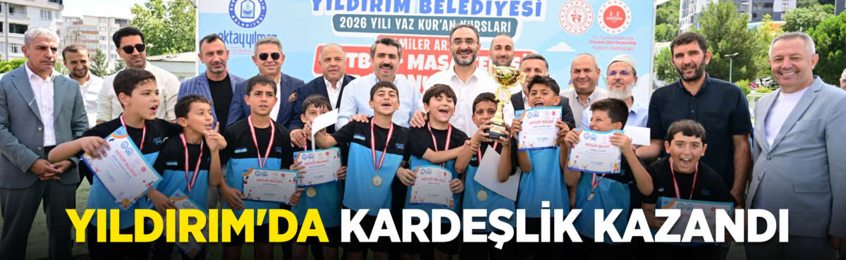 Yıldırım Belediyesi’nin katkılarıyla düzenlenen 'Yaz