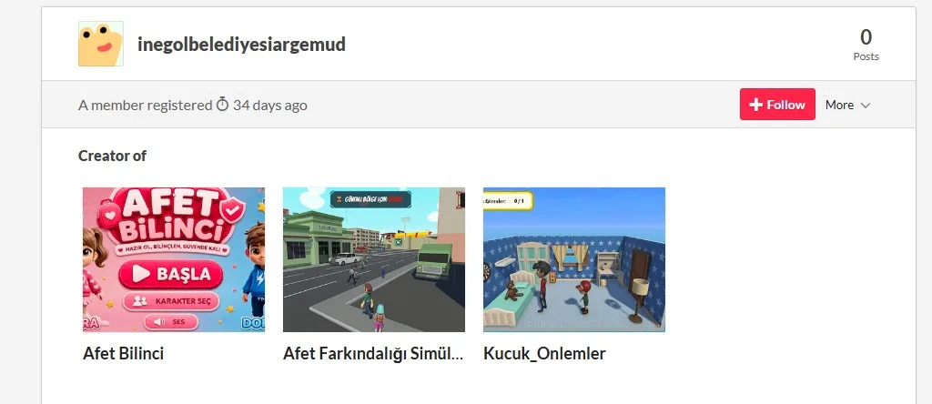 İnegöl’de çocuklar afet bilincini eğlenerek öğrenecek! İnegöl Belediyesi tarafından düzenlenen