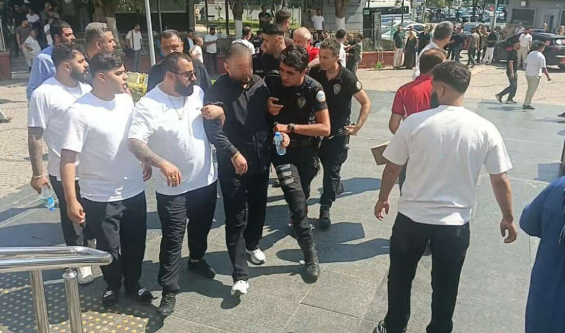 Bursa Adliyesi’nde duruşma sırasında